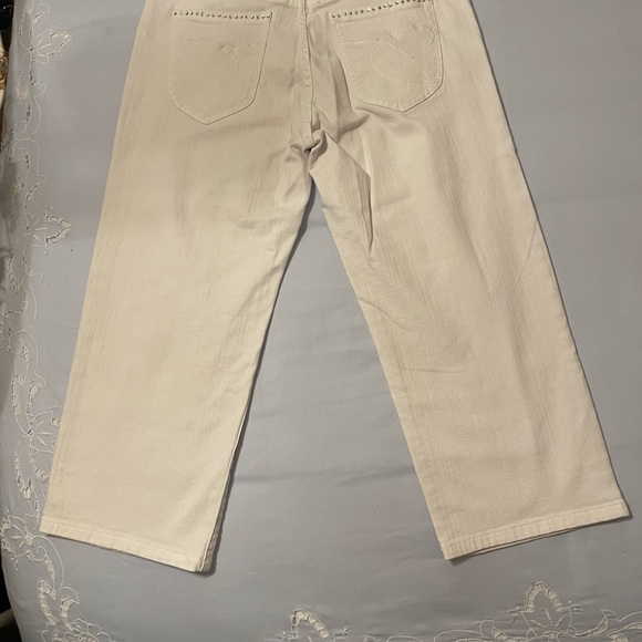 Chico's Platinum White Jeans Size 0 - Picture 2 of 5